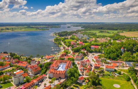 Mazury, miasto Ryn, Polska